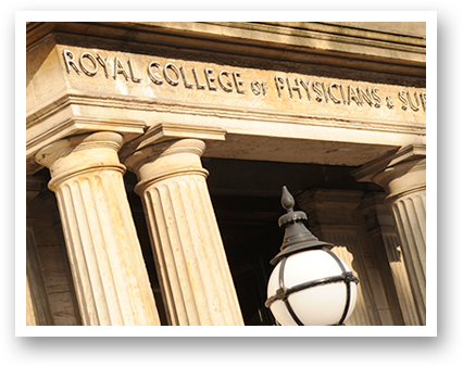 Front of the Royal College of Physicians and Surgeons of Glasgow building